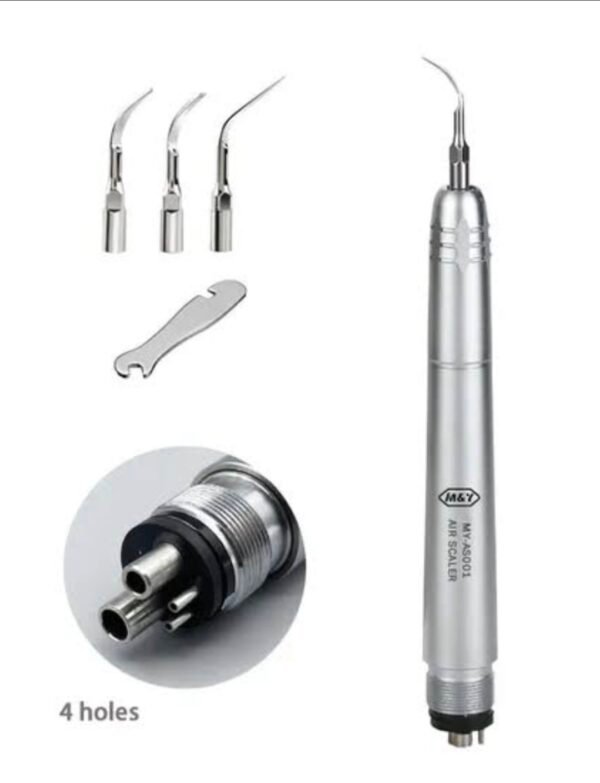 Air Scaler Handpiece – 4-Hole with Tip Set